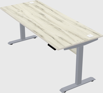 Single motor electric desk