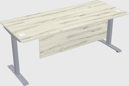 Single motor electric desk