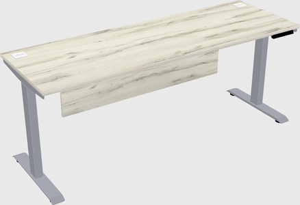 Single motor electric desk