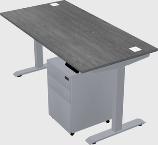 Single motor electric desk