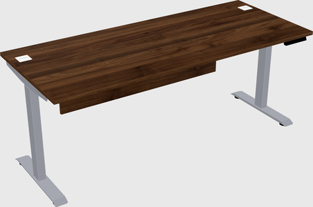 Single motor electric desk