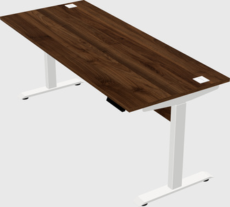 Single motor electric desk