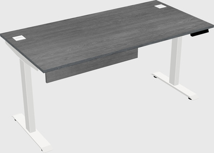 Single motor electric desk