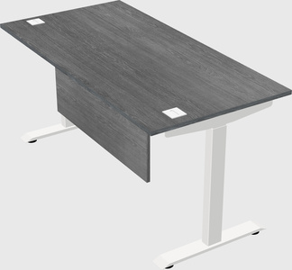 Single motor electric desk