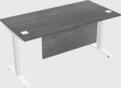 Single motor electric desk