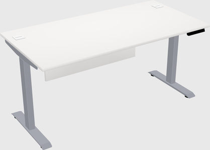 Single motor electric desk