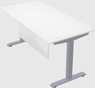 Single motor electric desk