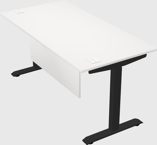Single motor electric desk