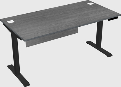 Single motor electric desk