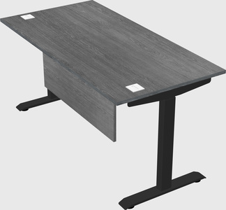 Single motor electric desk