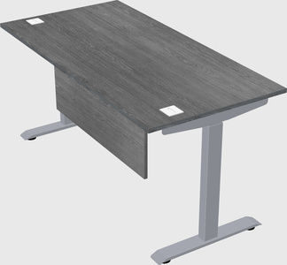 Single motor electric desk