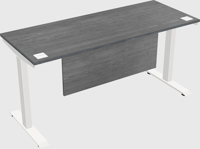 Single motor electric desk