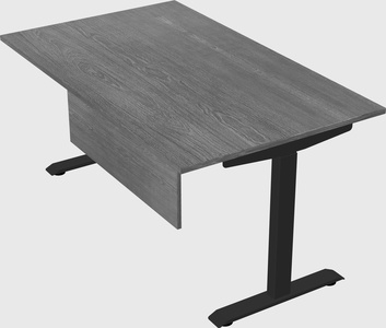Single motor electric desk