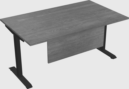 Single motor electric desk