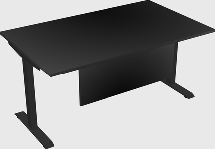 Single motor electric desk