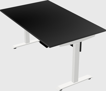 Single motor electric desk