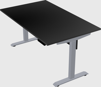 Single motor electric desk