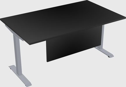 Single motor electric desk