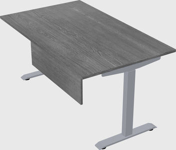 Single motor electric desk
