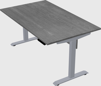 Single motor electric desk