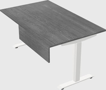 Single motor electric desk
