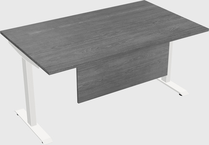 Single motor electric desk