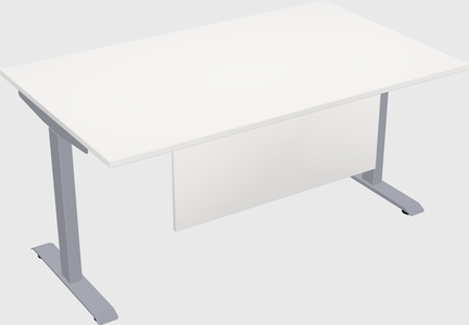 Single motor electric desk
