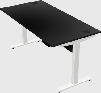 Single motor electric desk