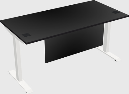 Single motor electric desk
