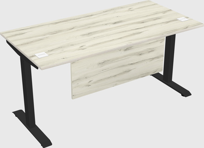 Single motor electric desk