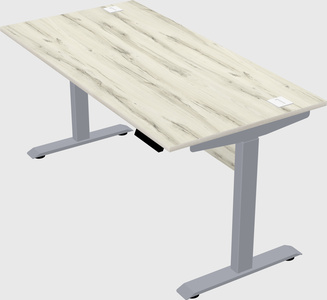 Single motor electric desk