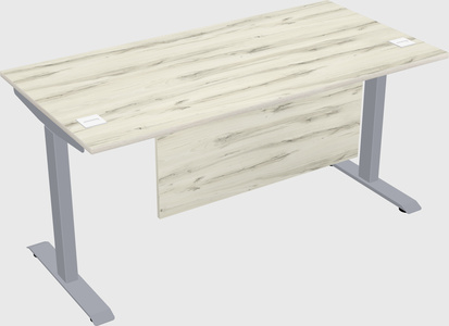 Single motor electric desk