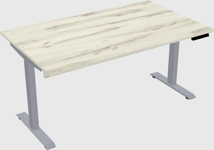 Single motor electric desk