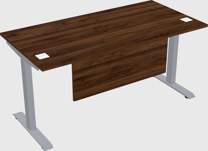 Single motor electric desk