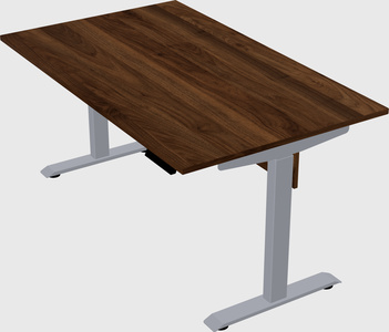Single motor electric desk