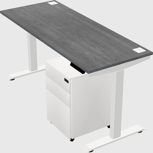 Single motor electric desk