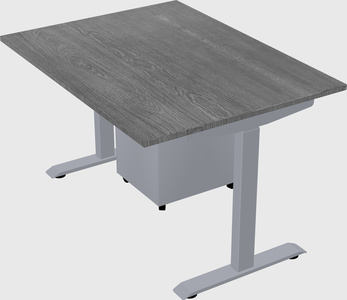 Single motor electric desk