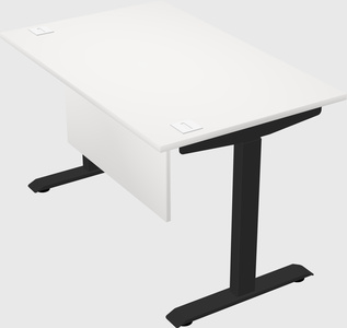 Single motor electric desk