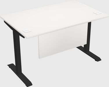 Single motor electric desk