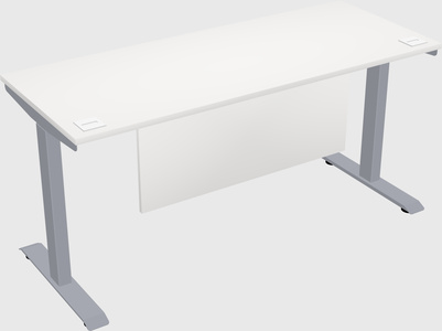 Single motor electric desk