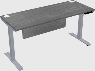 Single motor electric desk