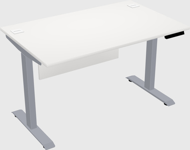 Single motor electric desk