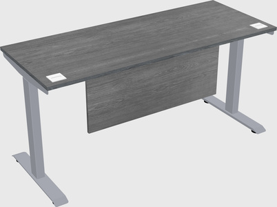 Single motor electric desk