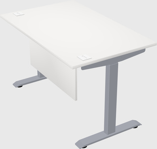 Single motor electric desk