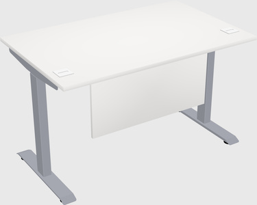 Single motor electric desk