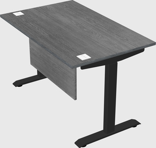 Single motor electric desk