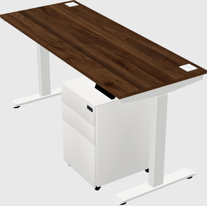 Single motor electric desk