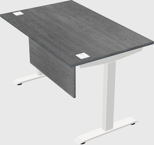 Single motor electric desk