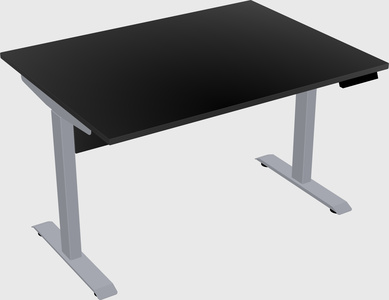Single motor electric desk