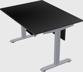 Single motor electric desk